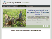 Tablet Screenshot of caap-tujitegemee.org